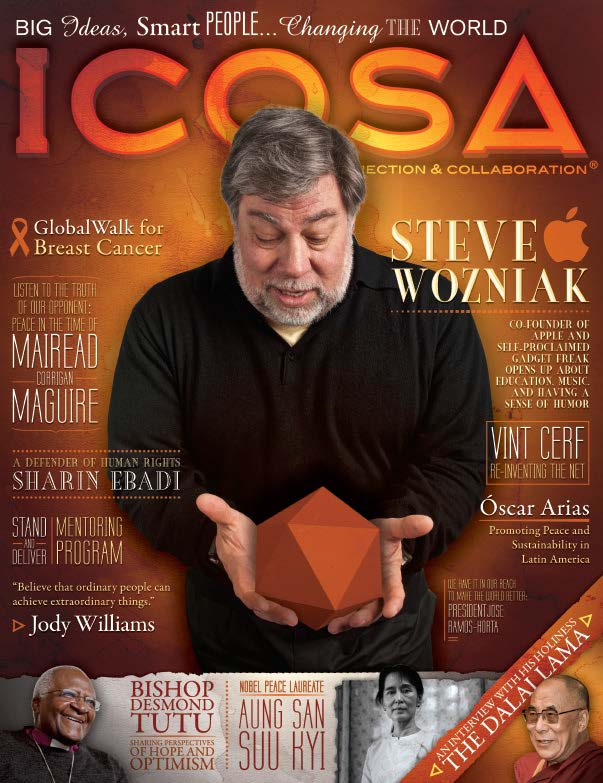 ICOSA Magazine: Big Ideas, Smart People...Changing the World - Charles Adelman Article